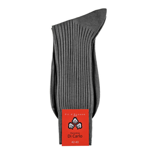 2 MI-HAUTE FIL D'ECOSSE UNI - 20_Gris Moyen