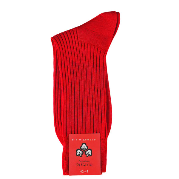 2 MI-HAUTE FIL D'ECOSSE UNI - 37_Rouge