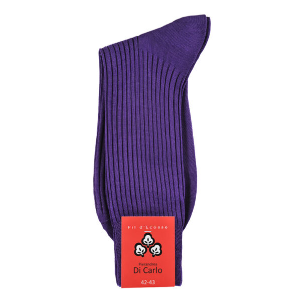 2 MI-HAUTE FIL D'ECOSSE UNI - 45_Violet