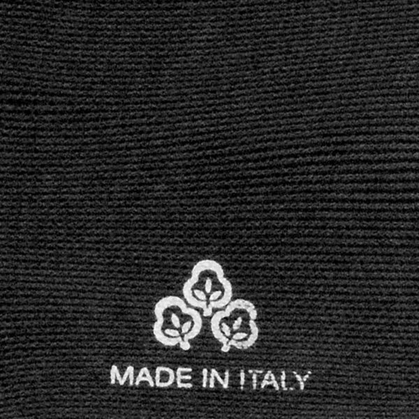 1 MI-BAS FIL D'ECOSSE RAYURE FINE - 3_NOIR DARK GREY