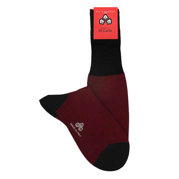 2 MI-BAS FIL D'ECOSSE PIQUE - 4_NAVY RED