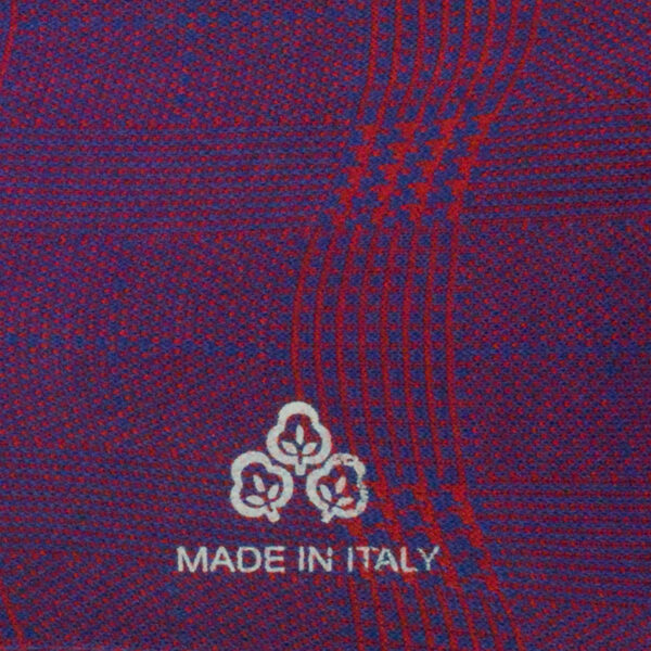 3 MI-BAS FIL D'ECOSSE PRINCE DE GALLES - 6_ROYAL CARMIN