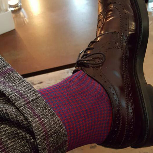 PDC PIED LH Bleu Roi - Carmin